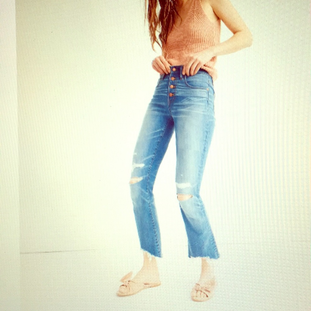 Madewell Cali Demi-boot in Bronson wash